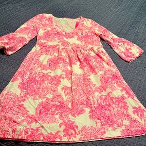 Listing Details
Lilly Pulitzer Pink and White Floral Dress $50 $118